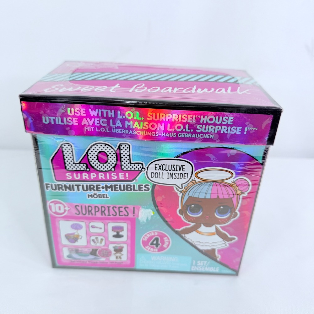 LOL Surprise Furniture Sweet Boardwalk Series 4 Sugar Doll Playset New Sealed